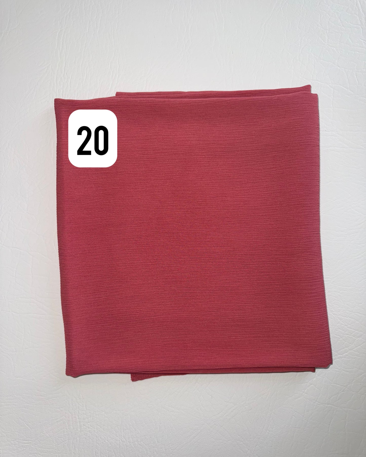 Textured Chiffon Hijab – Various Colours