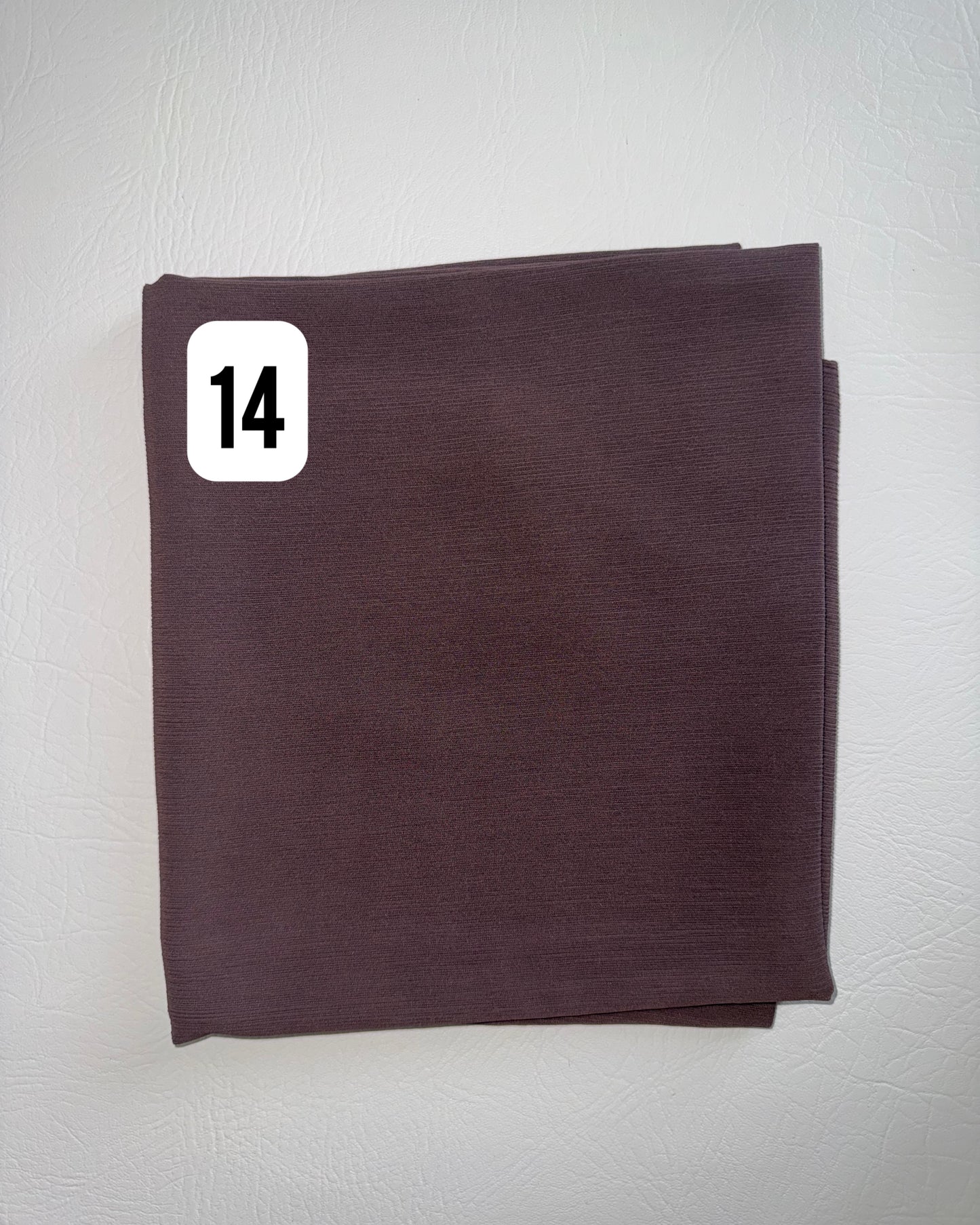 Textured Chiffon Hijab – Various Colours