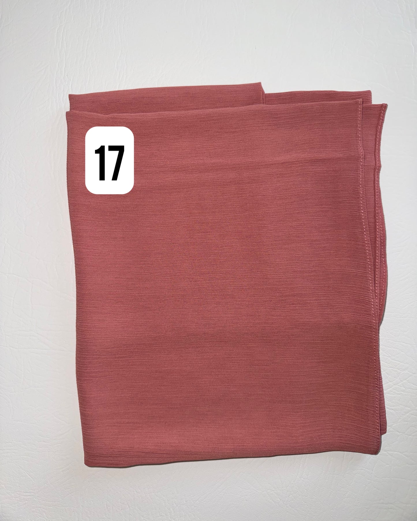 Textured Chiffon Hijab – Various Colours