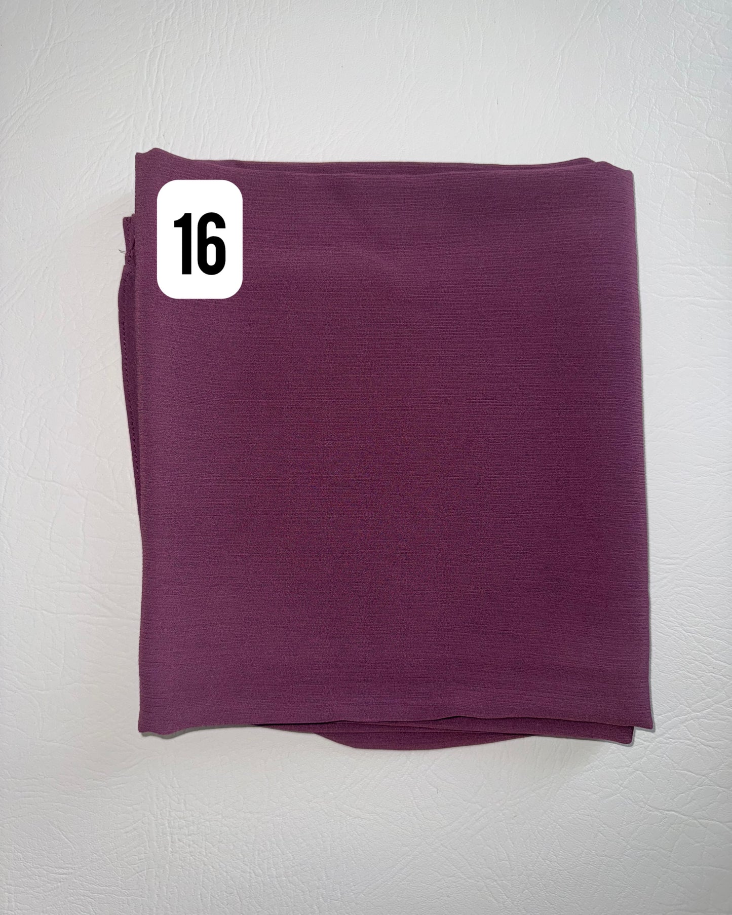 Textured Chiffon Hijab – Various Colours