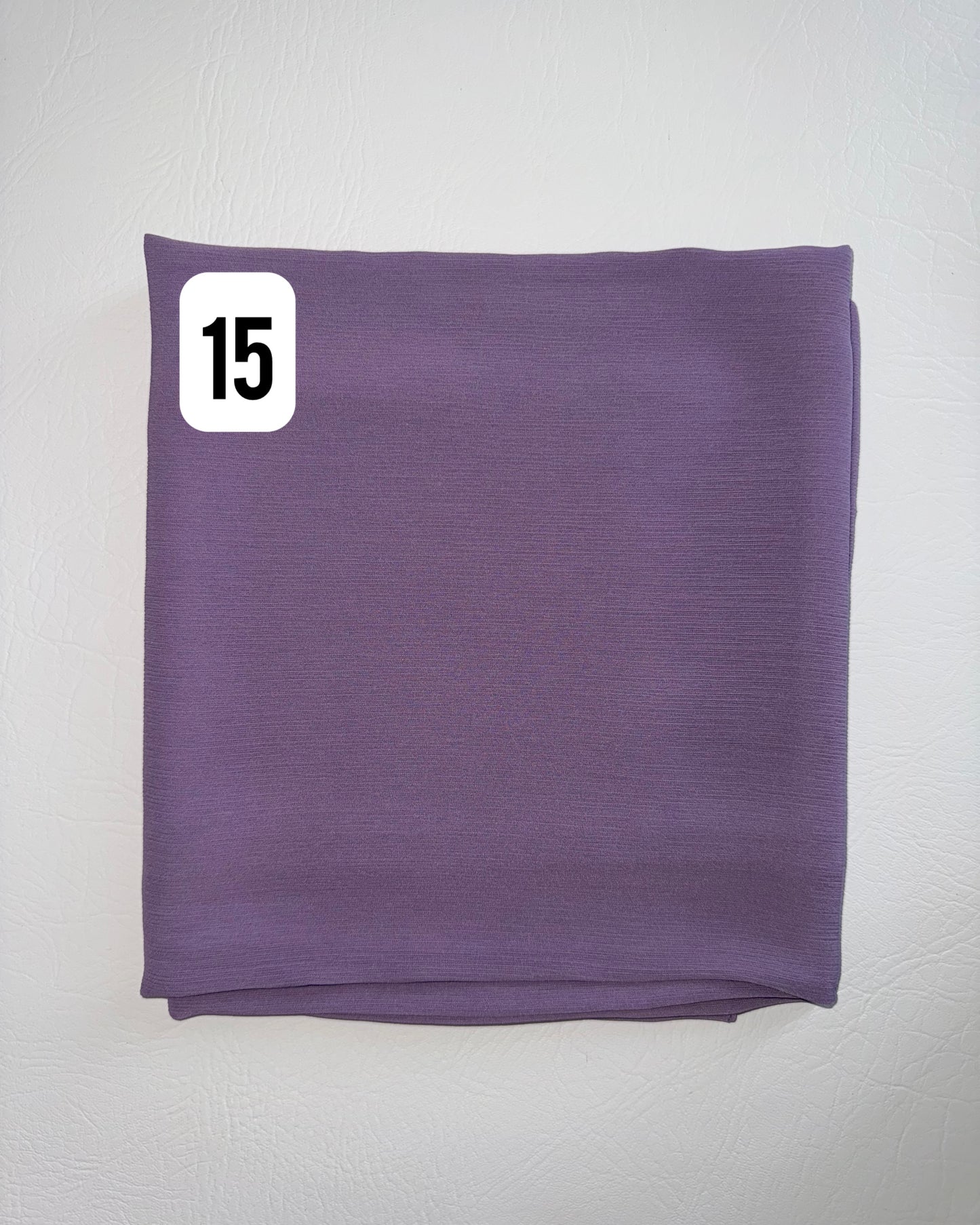 Textured Chiffon Hijab – Various Colours