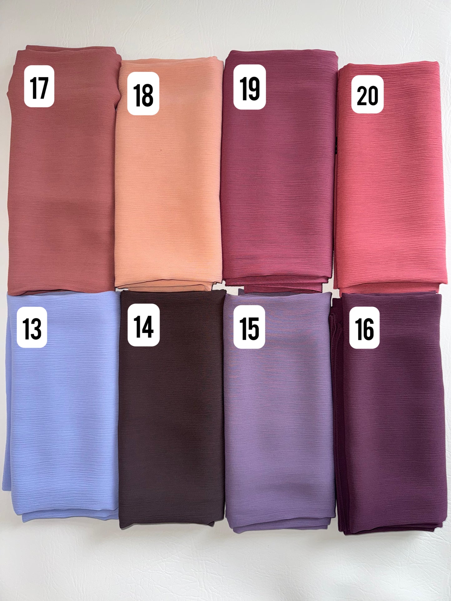 Textured Chiffon Hijabs
