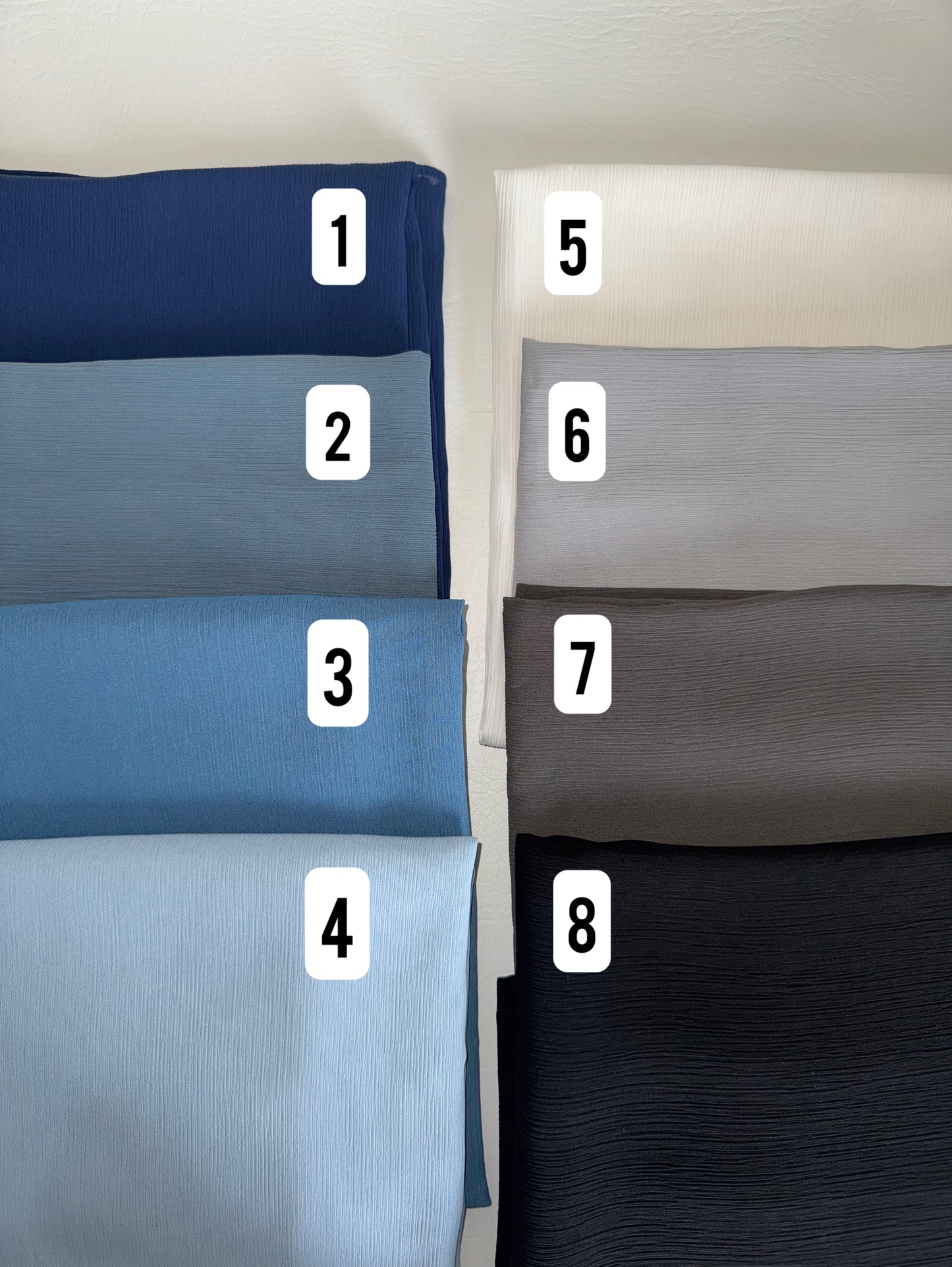 Textured Chiffon Hijabs