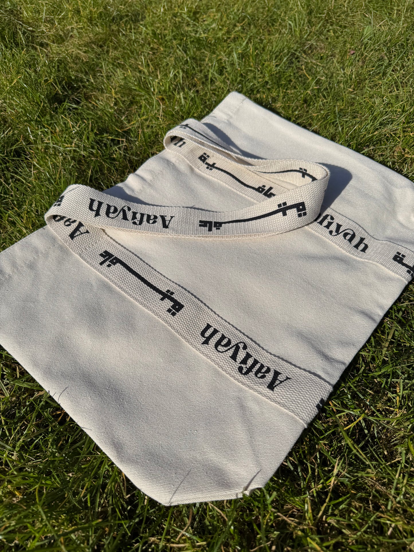 Logo Canvas Tote Bag