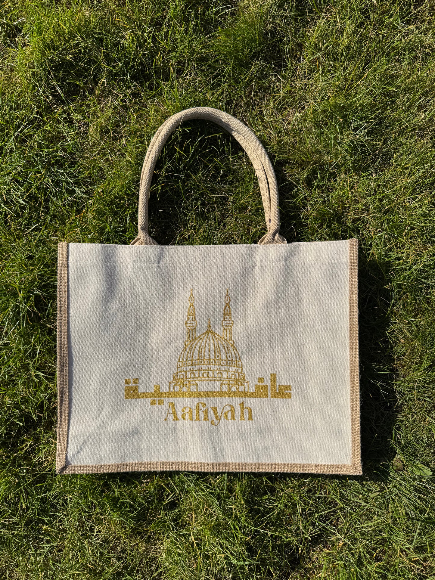 Jute Tote Bag
