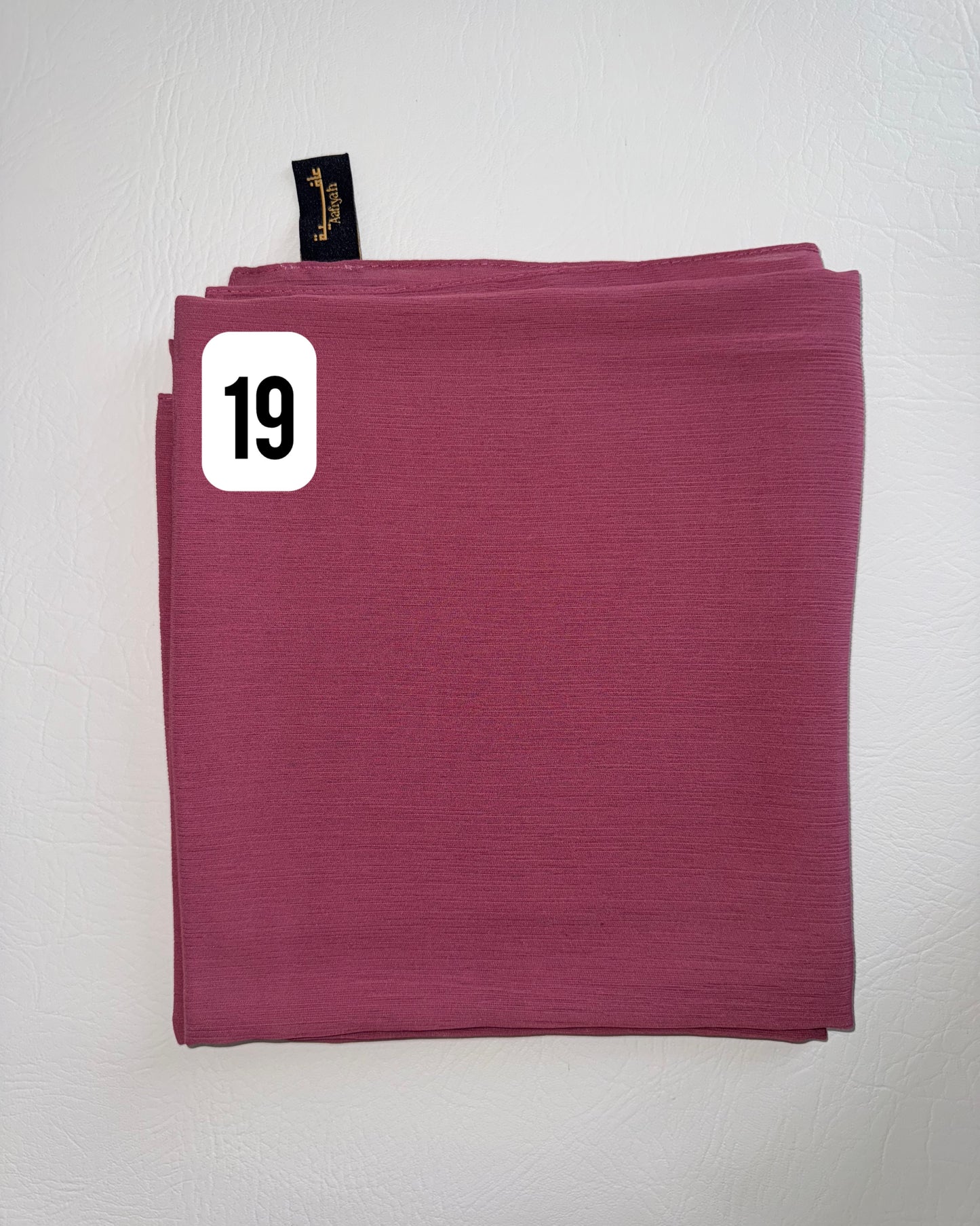 Textured Chiffon Hijab – Various Colours
