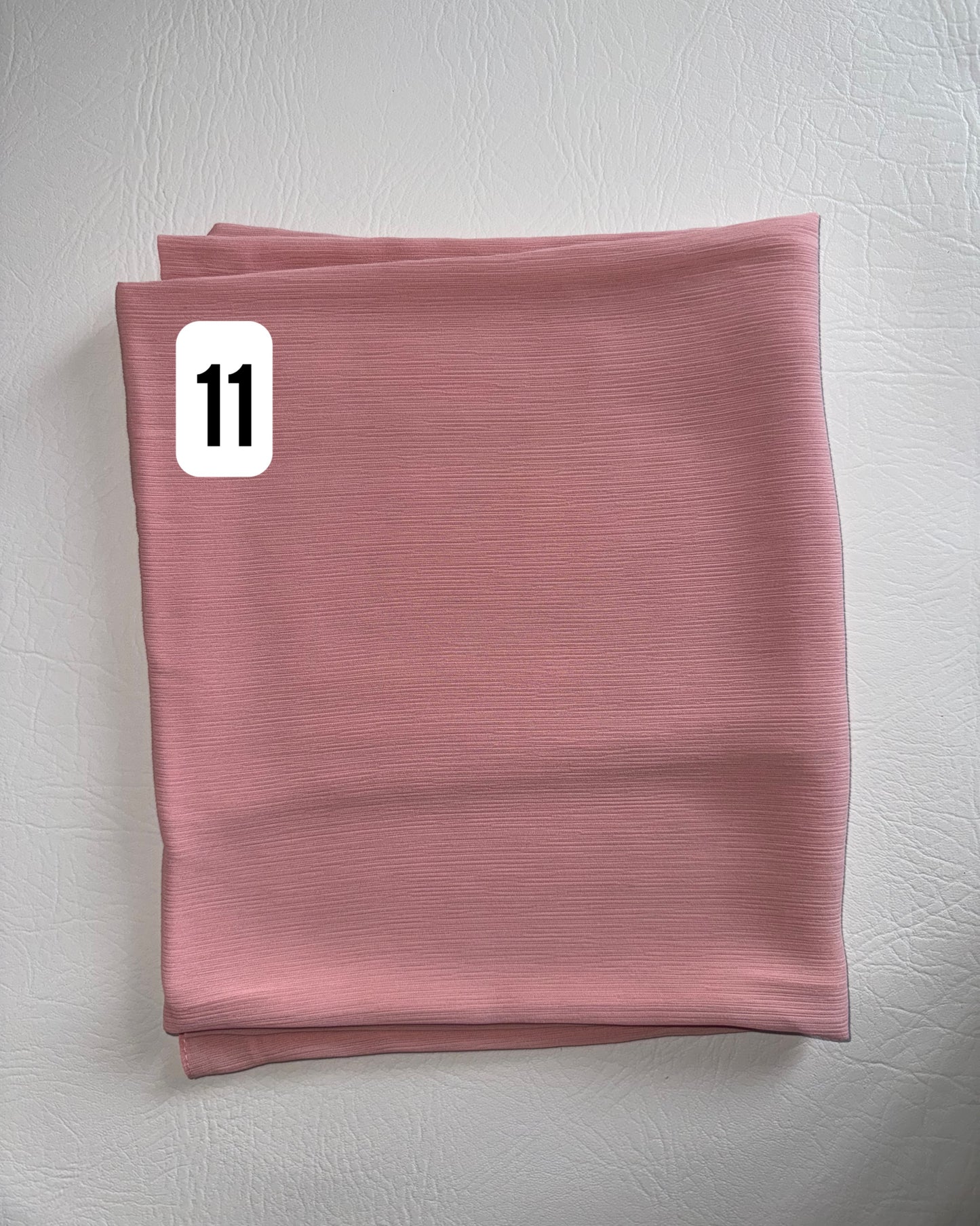 Textured Chiffon Hijab – Various Colours