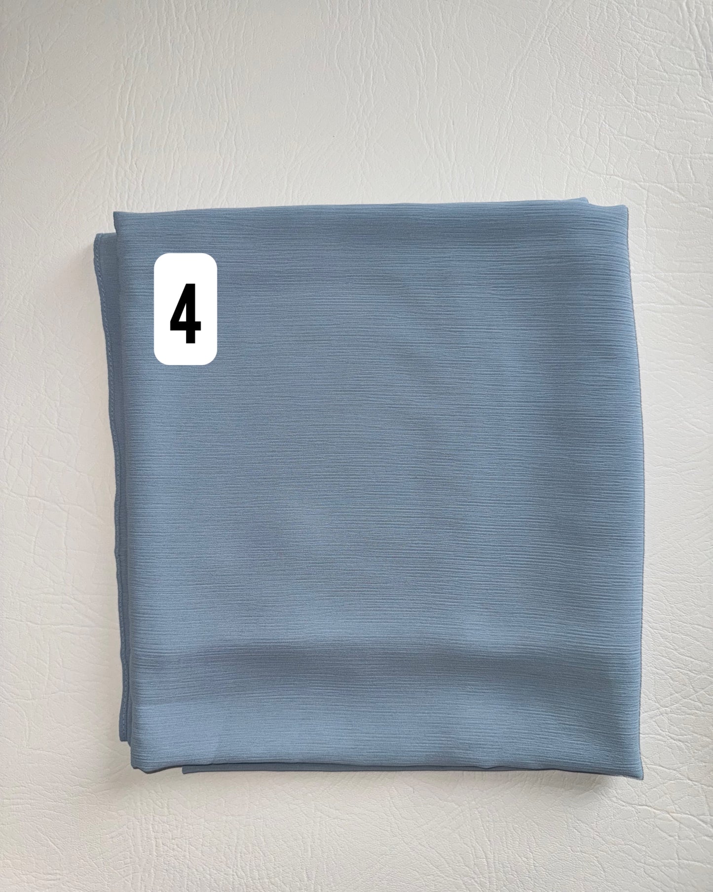 Textured Chiffon Hijab – Various Colours